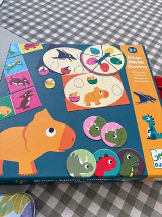 Pack 3 Juegos Dinosaurios: Puzzles y juego