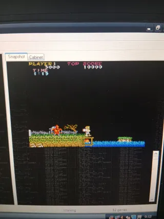 Portátil Asus 10 con juegos arcade