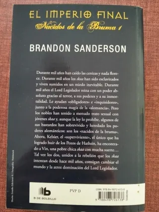 Mistborn/Nacidos de la bruma 1: El Imperio Final