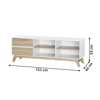 NUEVO! mueble TV con 2 cajones