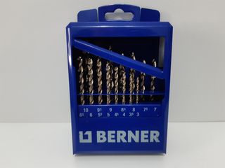 Juego brocas Berner.