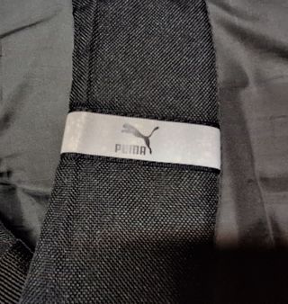 Mochila Puma Batman Justice League Negra Dorada