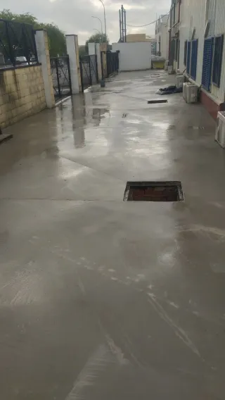 Hormigón impreso imitación madera