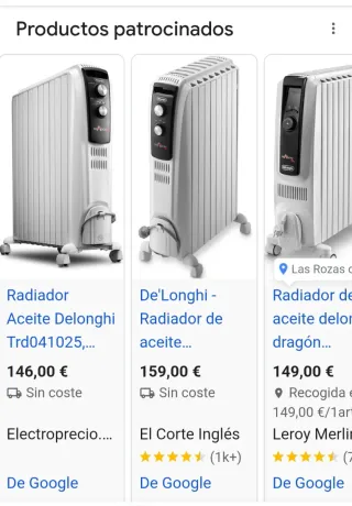 Radiador Aceite DeLonghi Dragon 4