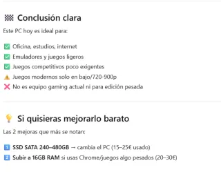 Ordenador de sobremesa