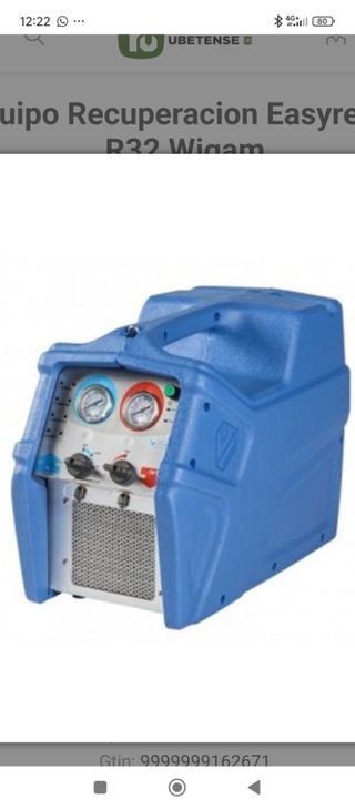 Recuperadora Gas Refrigerante Wigam R32