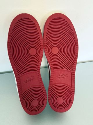 Scarpe Nike Uomo Tg 45.5 Rosse Bianche