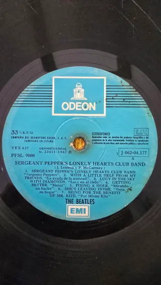 Vinilo The Beatles Sgt. Pepper's