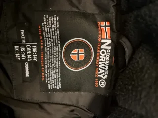 Chaqueta Geographical Norway Negra