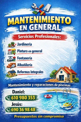 Mantenimiento en general