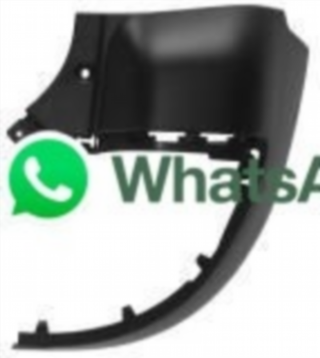 ESQUINA DE PARAGOLPES TRASERO DERECHO 2P CORTA CI