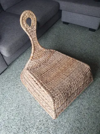 Mecedora mimbre vintage Ikea Gullholmen