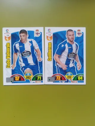 6 Cartas Fútbol RCD La Coruña