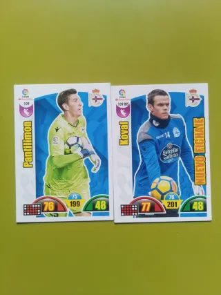 6 Cartas Fútbol RCD La Coruña