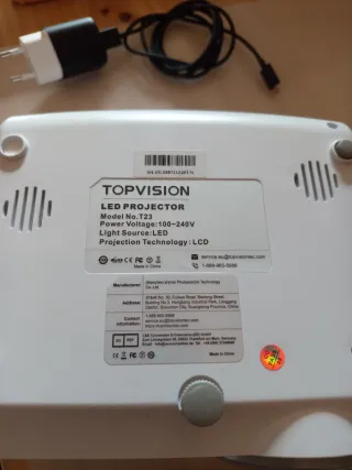Proyector TOPVISION con Amazon firetv
