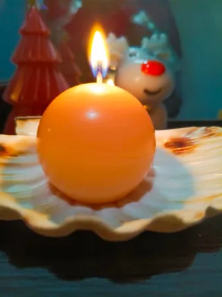 Vela Esfera Artesanal Aromática