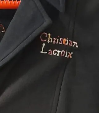 Blazer Christian Lacroix Negro
