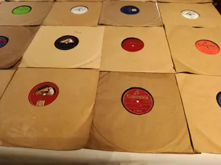 20 discos de pasta antiguos