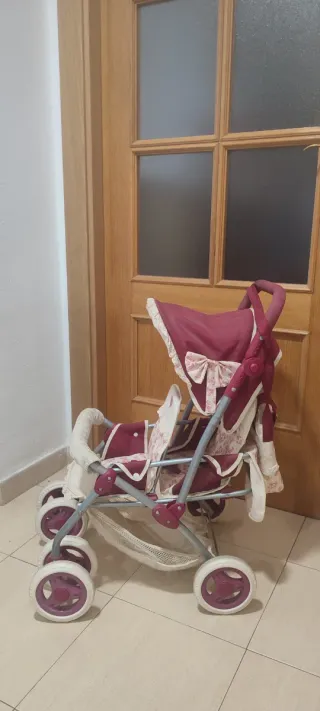 Carrito de juguete gemelar