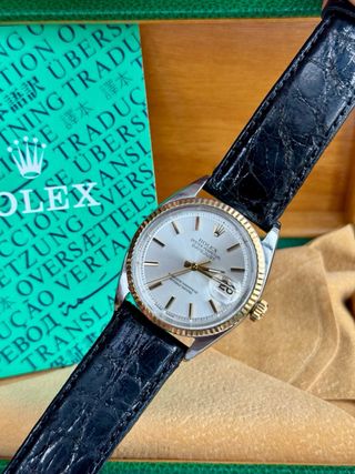 Rolex DateJust 1601 Oro/Plata