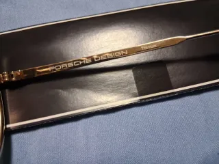 Gafas Porsche Design Doradas y Verdes