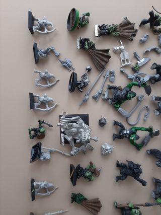 Orcos y Goblins Warhammer - Lote Miniaturas