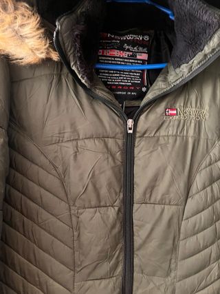 Chaqueta Geographical Norway Talla M Verde Oliva