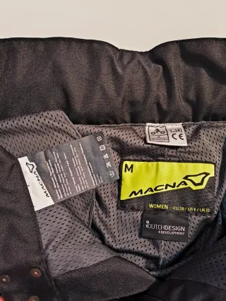 Pantalón Moto Macna Mujer Negro