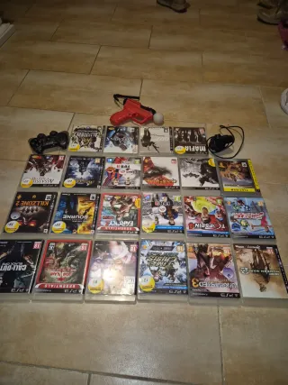PlayStation 3 + 22 juegos originales
