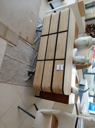 Aparador madera y metal