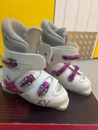 Botas de esquí ROXY blancas y rosas
