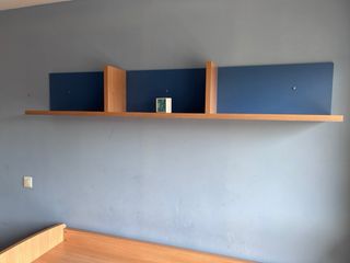 Cama infantil de madera con cajones