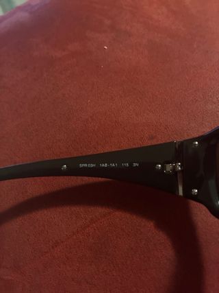 Gafas de sol Prada hombre negras