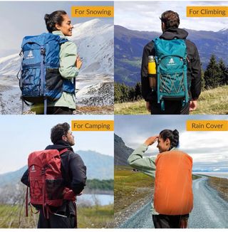 Mochila senderismo Bseash 40L impermeable