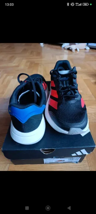 Adidas Duramo SPEED 2 Zapatillas Negras Rojas