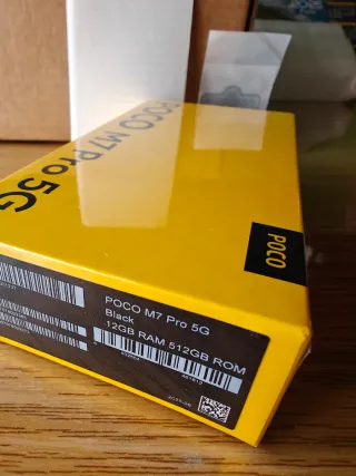 Xiaomi 512GB 12GB RAM Poco M7 Pro - NUEVO