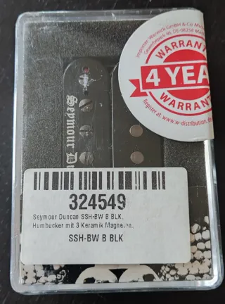 Pastilla Guitarra Seymour Duncan Black Winter