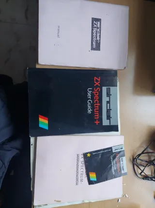 ZX Spectrum+ fuente de alimentación manuales