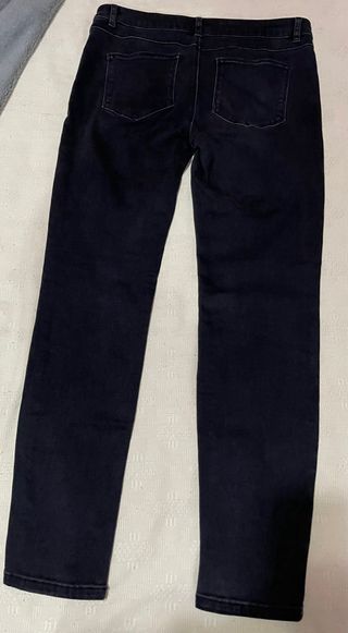 Pantalón tejano negro T/42
