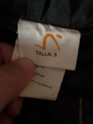 Pantalón Moto Talla S Beige/Naranja