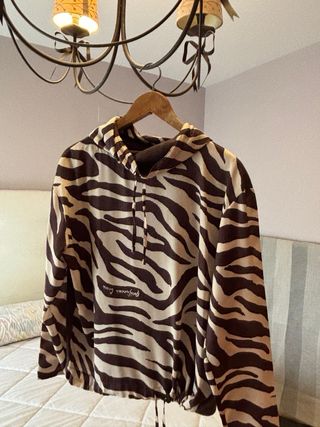 Blusa Purificación García Animal Print talla 36/8