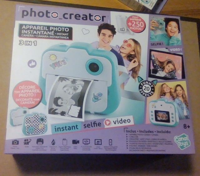 Cámara Instantánea PhotoCreator Canal Toys