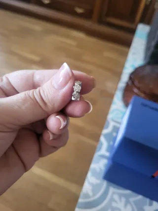 Pendientes oro y brillantes