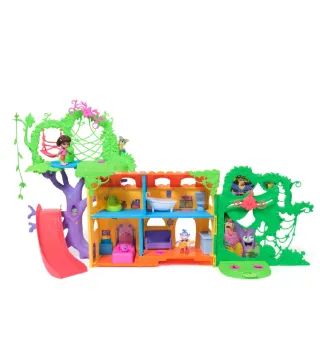 Playset Dora La Exploradora Casita Selvatica