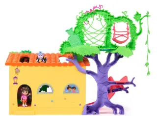 Playset Dora La Exploradora Casita Selvatica