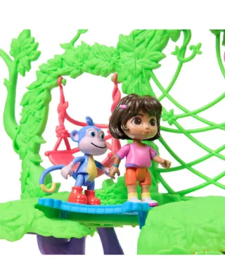 Playset Dora La Exploradora Casita Selvatica