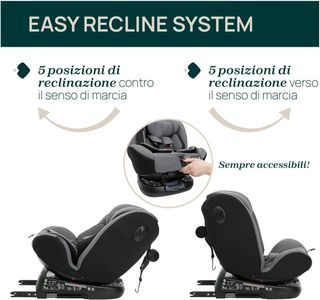 Chicco Unico Evo I-Size Sillita de Auto, 0 a 36 Kg