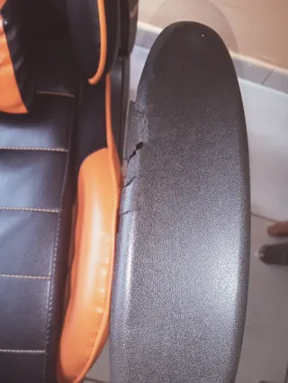 Silla Gamer Stinger Gaming Negra/Naranja