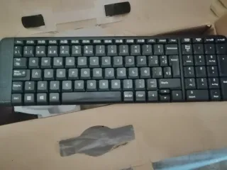 Teclado Inalámbrico Negro