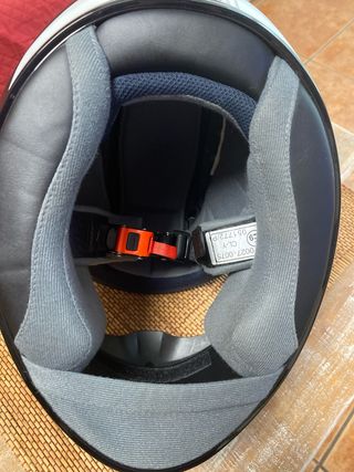 Casco Moto Infantil HJC Negro Rojo